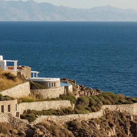 Villa Presidential Mykonos Poseidonia 5 Bedrooms Stunning Sea Views Psarrou *
