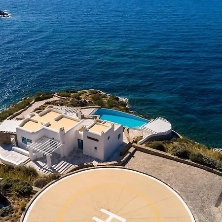 Presidential Mykonos Poseidonia 5 Bedrooms Stunning Sea Views Psarrou *