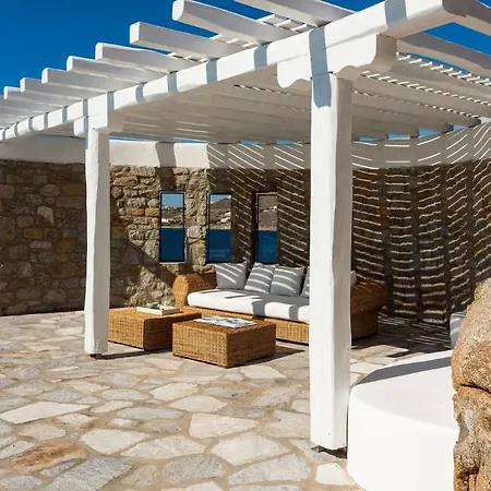 Villa Presidential Mykonos Poseidonia 5 Bedrooms Stunning Sea Views Psarrou Mykonos Town