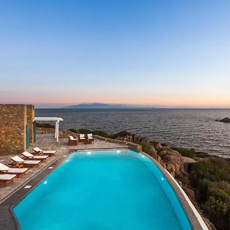 Presidential Mykonos Poseidonia 5 Bedrooms Stunning Sea Views Psarrou Mykonos Town