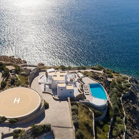 Presidential Mykonos Poseidonia 5 Bedrooms Stunning Sea Views Psarrou