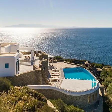 Presidential Mykonos Poseidonia 5 Bedrooms Stunning Sea Views Psarrou