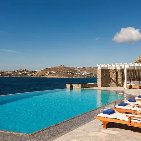 Presidential Mykonos Poseidonia 5 Bedrooms Stunning Sea Views Psarrou Villa *