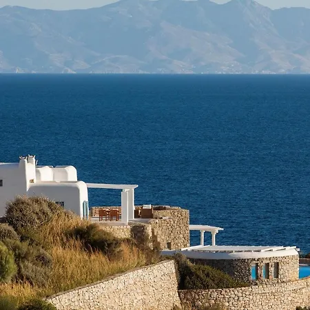 Presidential Mykonos Poseidonia 5 Bedrooms Stunning Sea Views Psarrou *