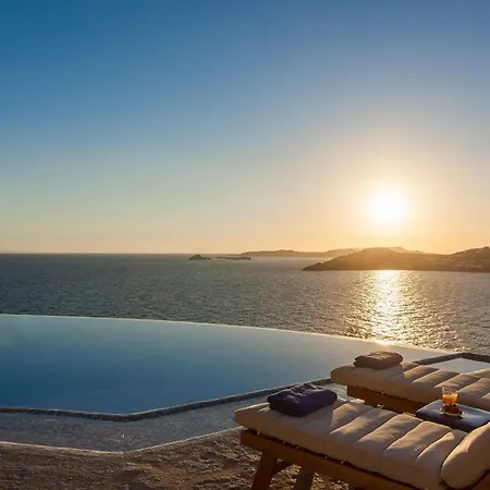 Presidential Mykonos Poseidonia 5 Bedrooms Stunning Sea Views Psarrou