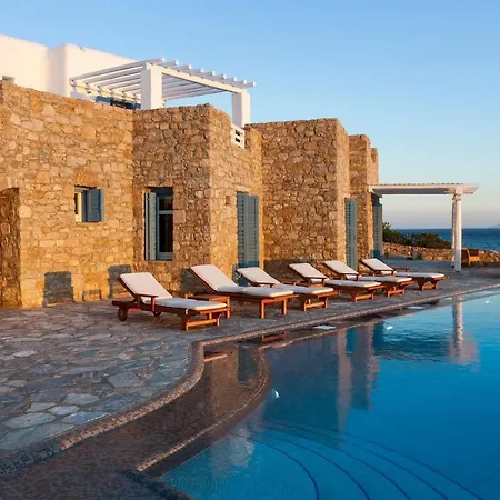 Presidential Mykonos Poseidonia 5 Bedrooms Stunning Sea Views Psarrou Villa