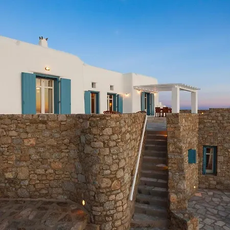 Presidential Mykonos Poseidonia 5 Bedrooms Stunning Sea Views Psarrou Villa