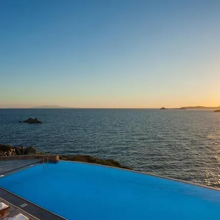Villa Presidential Mykonos Poseidonia 5 Bedrooms Stunning Sea Views Psarrou *