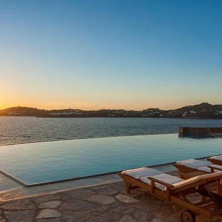 Presidential Mykonos Poseidonia 5 Bedrooms Stunning Sea Views Psarrou Villa Mykonos Town