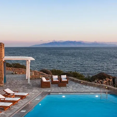 Presidential Mykonos Poseidonia 5 Bedrooms Stunning Sea Views Psarrou Villa *