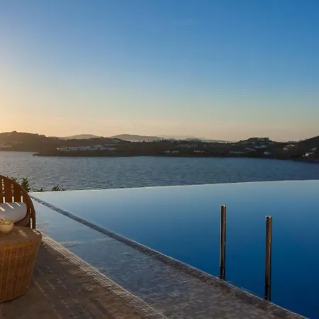 Presidential Mykonos Poseidonia 5 Bedrooms Stunning Sea Views Psarrou Villa *