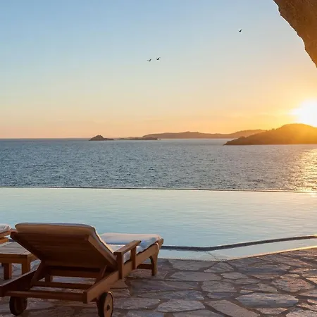 Presidential Mykonos Poseidonia 5 Bedrooms Stunning Sea Views Psarrou Mykonos Town