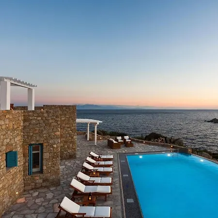 Villa Presidential Mykonos Poseidonia 5 Bedrooms Stunning Sea Views Psarrou Mykonos Town